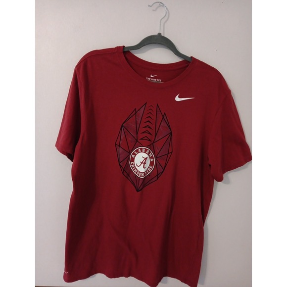 The Nike Tee  Dri Fit  Sz. XL Men's  T-Shirt  Red  Alabama Crimson Tide - Picture 1 of 4